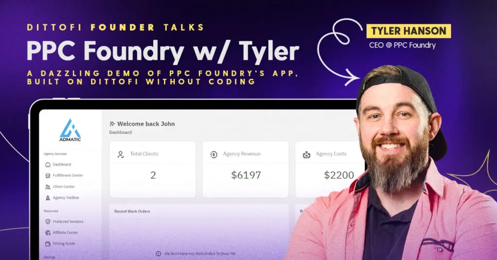 PPC Foundry build Dittofi app with Tylor Hanson.