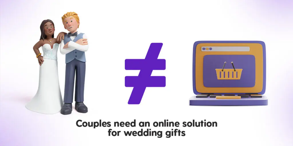 Zola saw that couples need an online solution for wedding gifts.