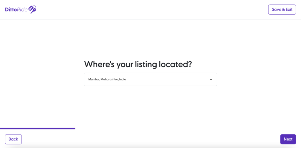 The Provider can set the location of their listing. This can be a generic or exact location.