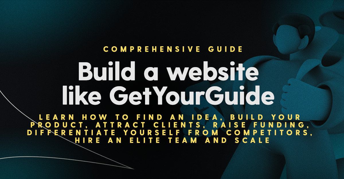 How to build a website like GetYourGuide