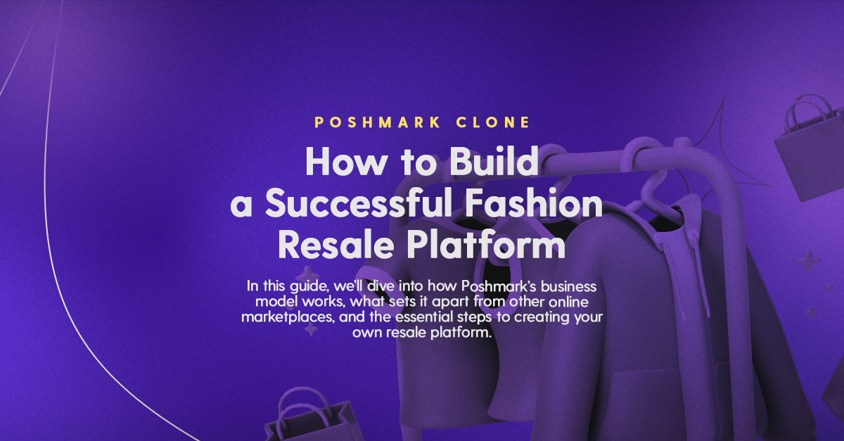 Poshmark Clone Blog screen.